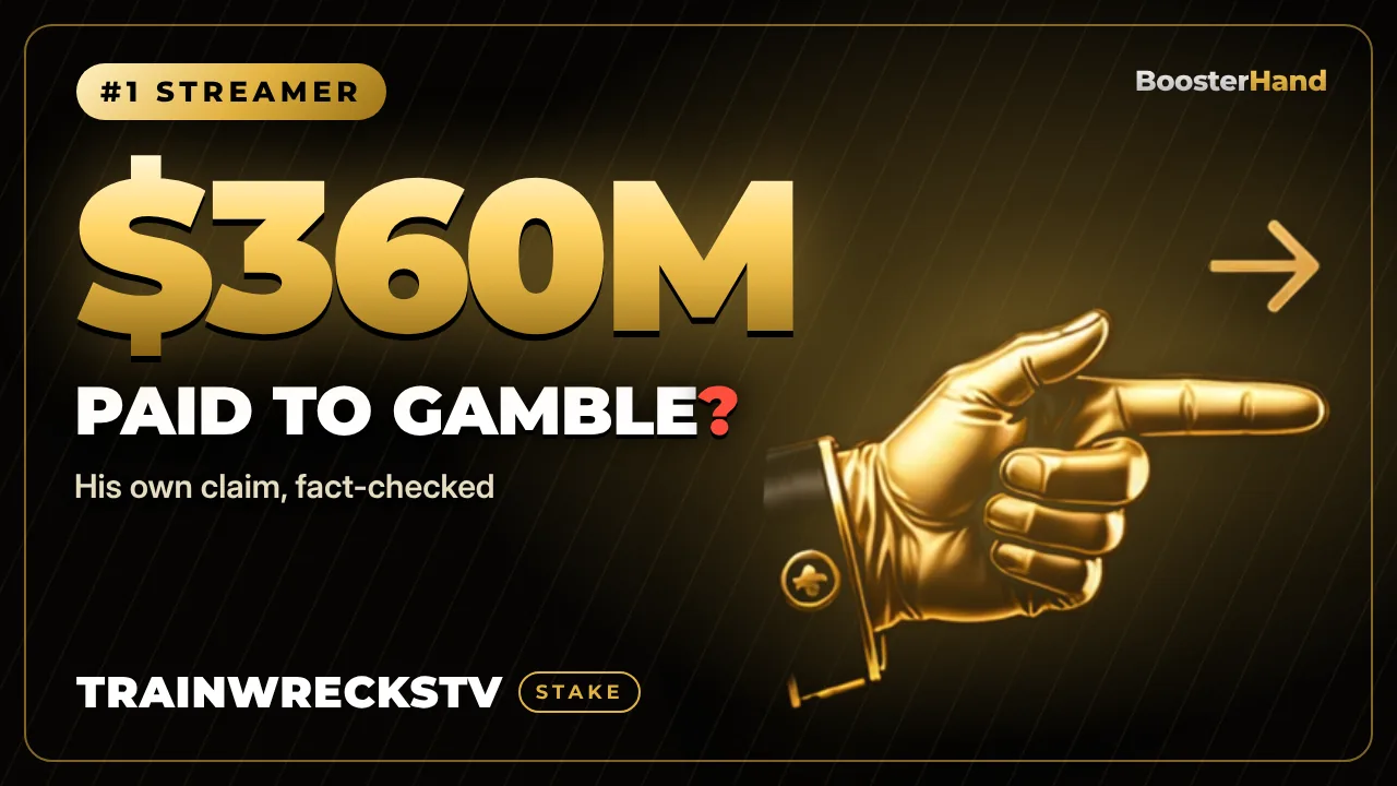 Trainwreckstv crypto casino streamer cover: $360M paid to gamble?